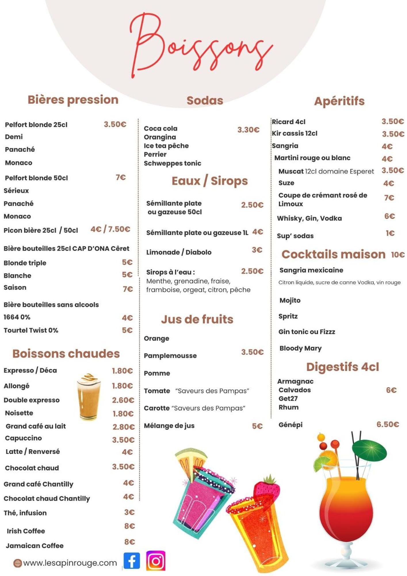 Le Sapin Rouge - Restaurant - Bar - Chambres D'Hotes Artigues  Bagian luar foto